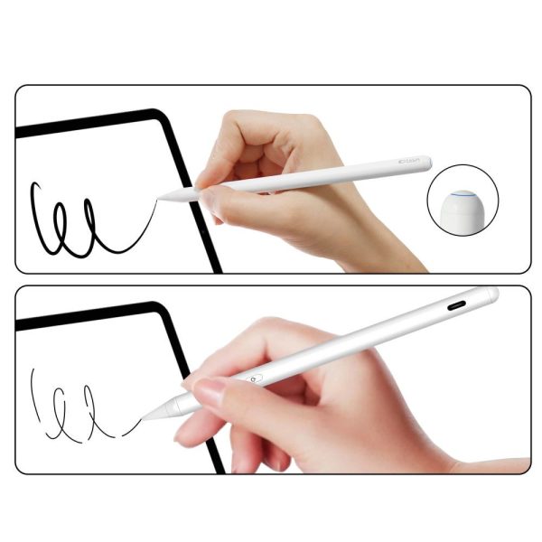 TECH-PROTECT DIGITAL MAGNETIC STYLUS PEN 2 IPAD WHITE - Image 7